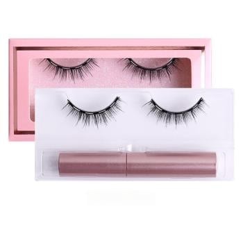 NEW2003 Magnetische Wimpers met Korte Wispy Look