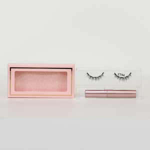 NEW2003 Magnetische Wimpers met Korte Wispy Look