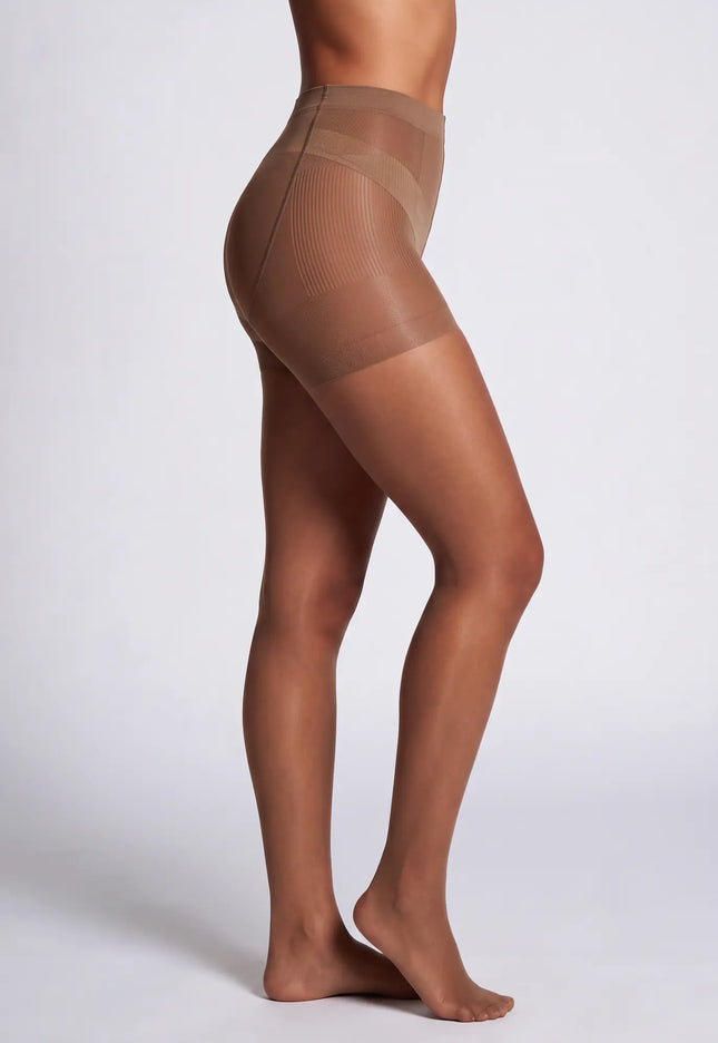 NEW2003 Nude Klassieke 20 Denier Panty met Broekje