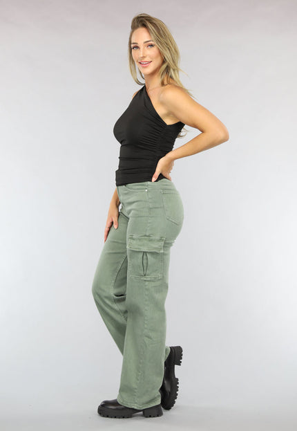 NEW2003 Zwarte Geplooide One Shoulder Top