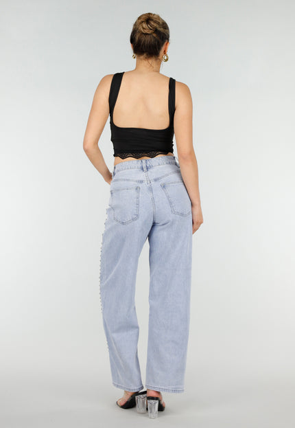 NEW200526 Zwarte Cropped Top met Open Rug