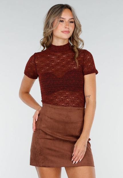 NEW200825 Bordeaux Top met Col