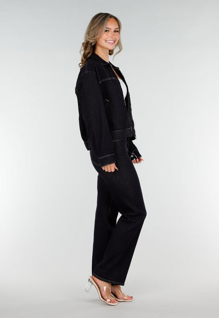 Redial Jeans Denim Jas met Rits