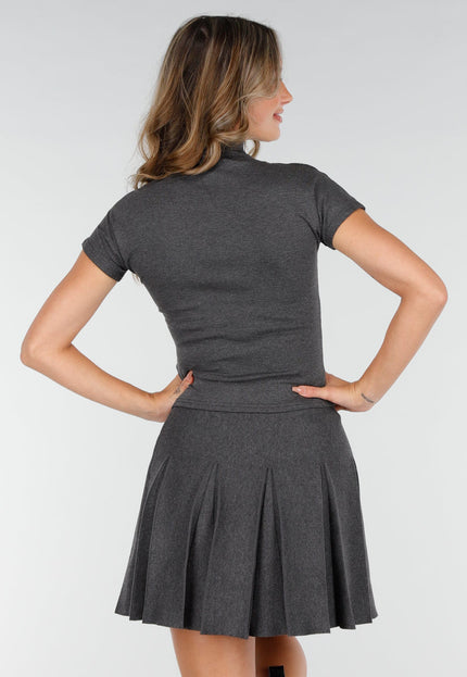 NEW200825 Grijze Top met Col