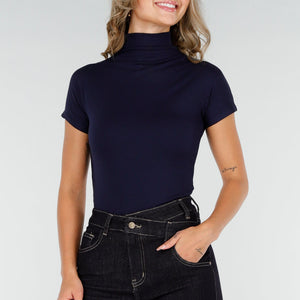NEW200825 Navy Top met Col