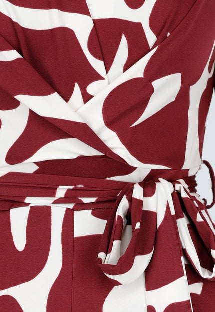 NEW200825 Rode Print Stretch Jumpsuit