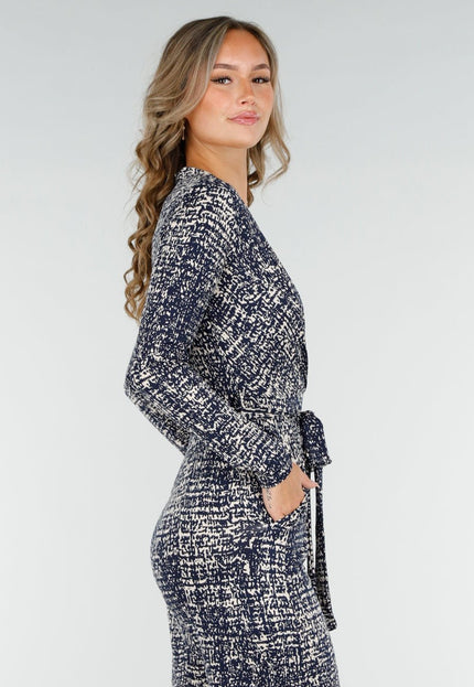 NEW200825 Stretch Jumpsuit met Print