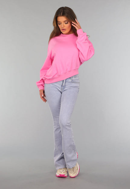 NEW2011 Roze Asymmetrische Sweater