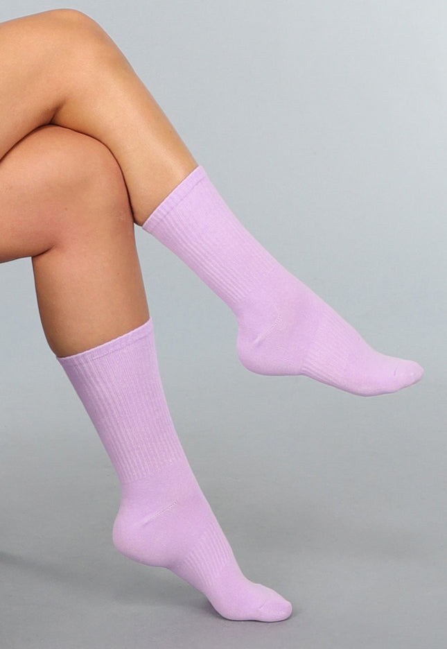 NEW2011 Sportieve Lila Sokken