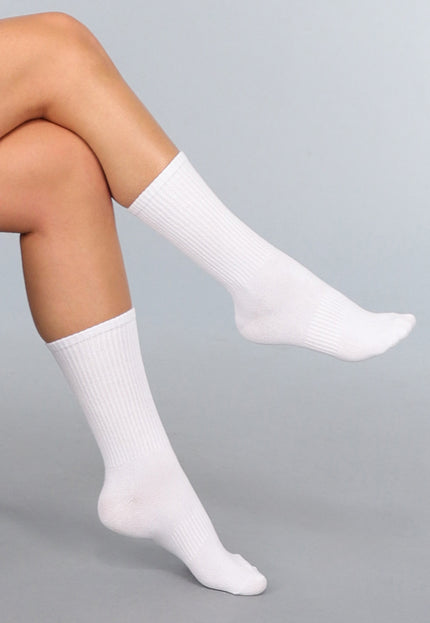 NEW2011 Witte Ribstof Sokjes