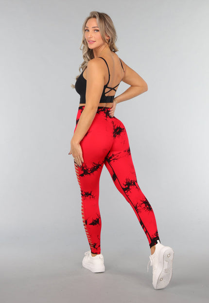 OP=OP.45.NL Zwarte Softcup Sport Bh met Kruis Rug