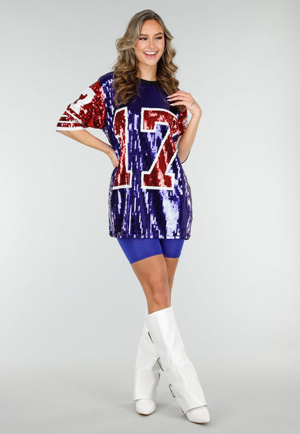 NEW210126 Blauwe High Waist Short Legging