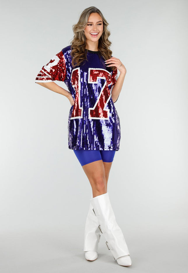 NEW210126 Blauwe High Waist Short Legging