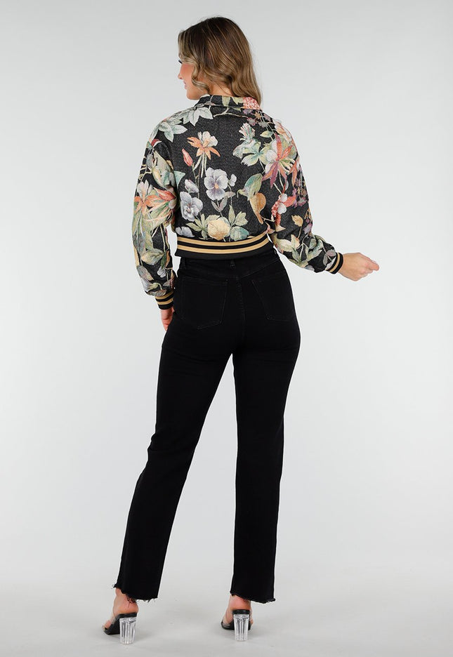 NEW210126 Bloemenprint Cropped Jasje