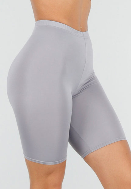 NEW210126 Grijze High Waist Short Legging