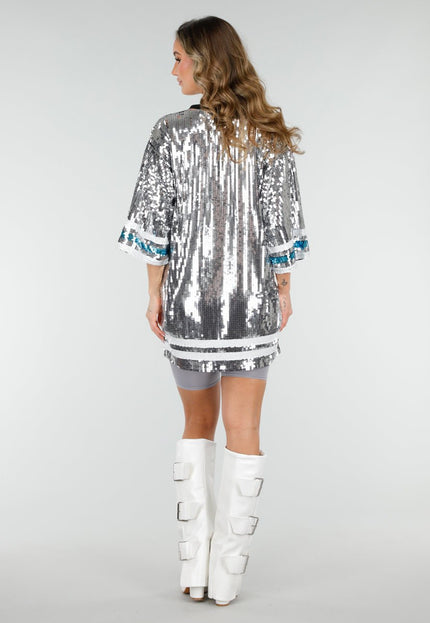 NEW210126 Grijze High Waist Short Legging