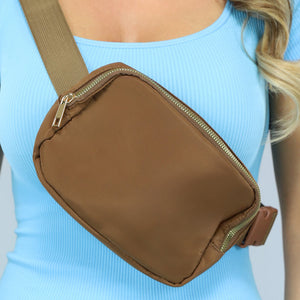 NEW2102 Bruine Fanny Pack