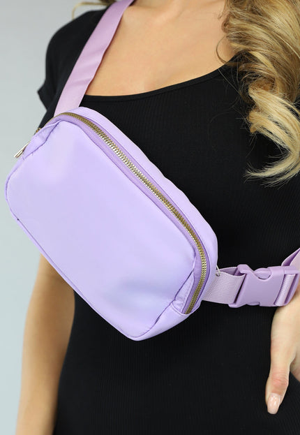 NEW2102 Lichtpaarse Festival Fanny Pack