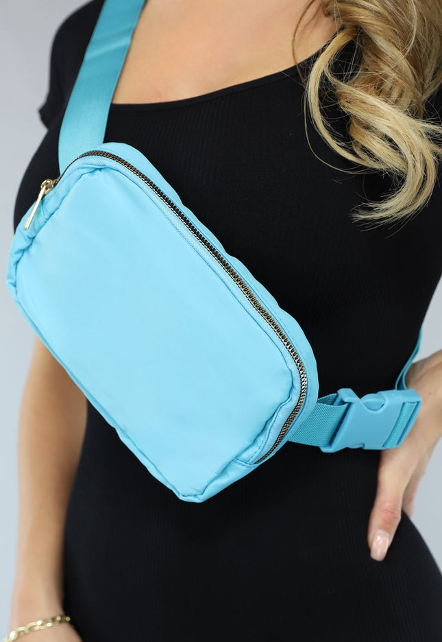 NEW2102 Turquoise Festival Fanny Pack