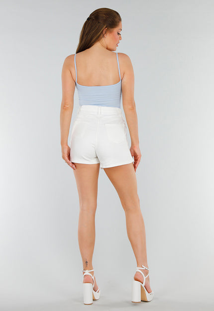 NEW210525 Lichtblauw Hemdtopje met Stretch en Cups