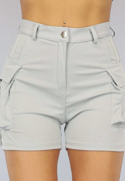 OP=OP.06.NL Grijs Cargo Short