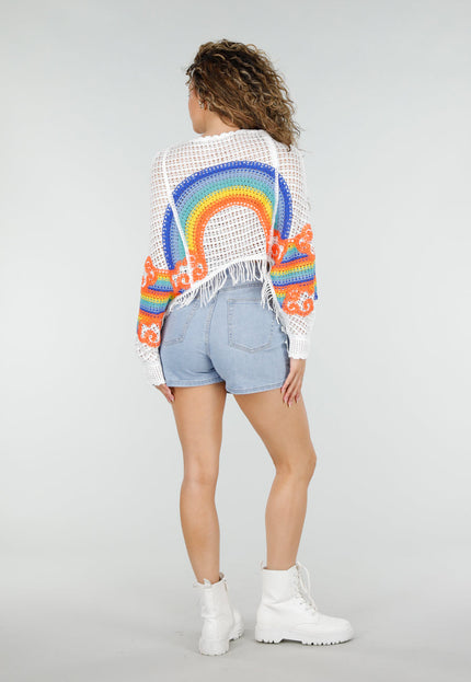 NEW220426 Lichtblauwe Denim Skort met Strik