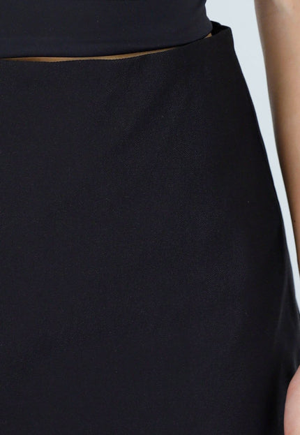 NEW220426 Zwarte Korte Skort met Stretch