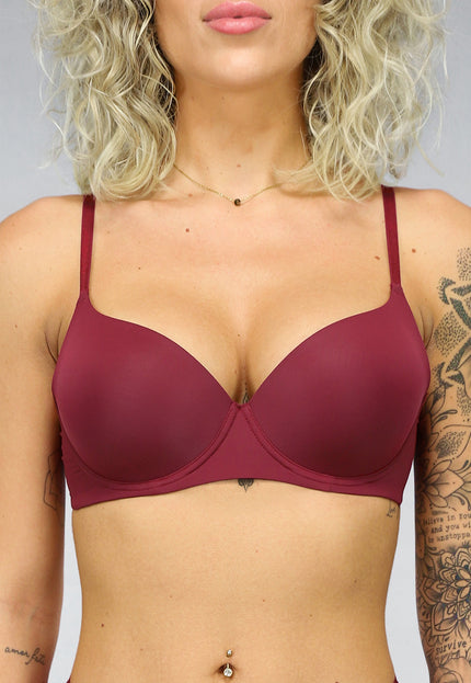 OP=OP.04.NL Basic Bordeaux Rode Beugel BH