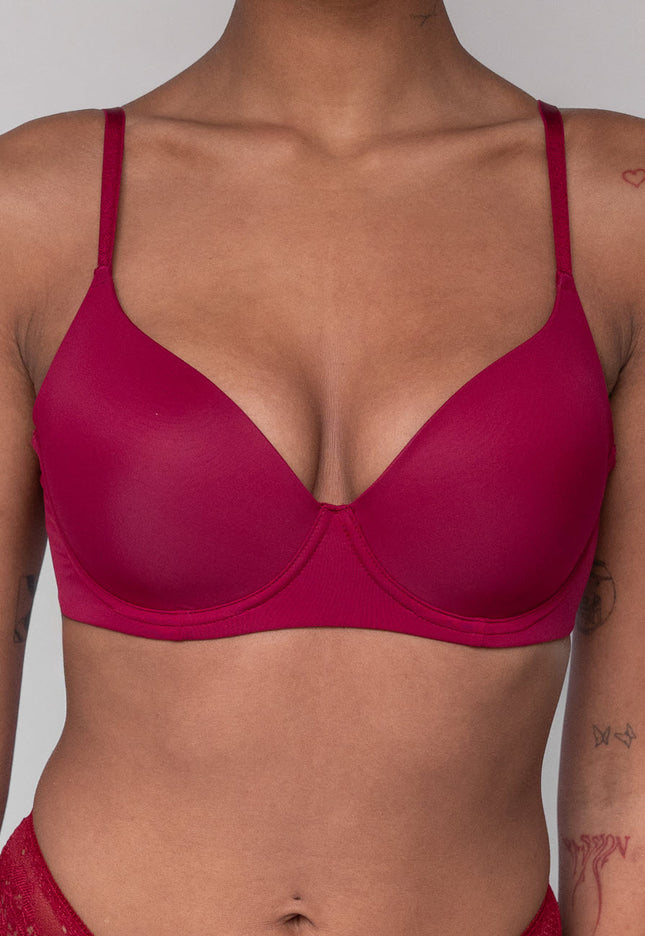 OP=OP.04.NL Basic Bordeaux Rode Beugel BH