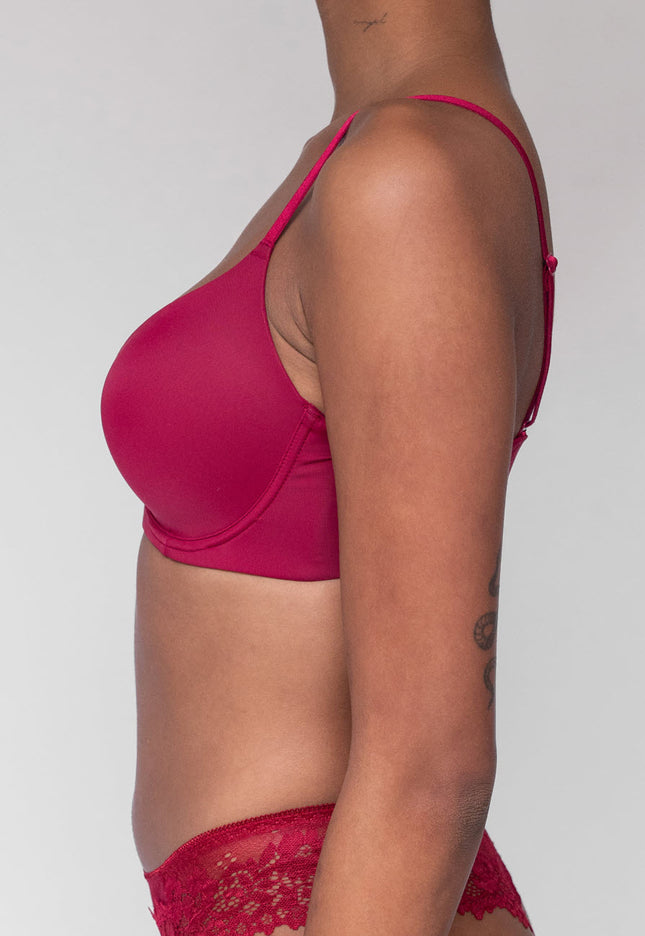 OP=OP.04.NL Basic Bordeaux Rode Beugel BH