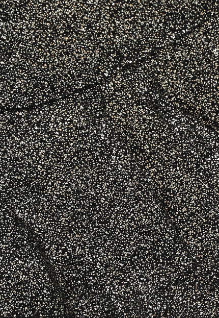 NEW2205 Zilveren Ruffle Skort met Glitters