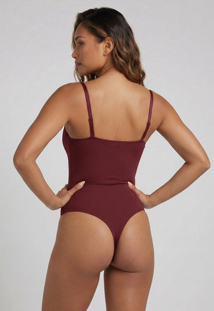 NEW220726 Burgundy Corrigerend Stringbody