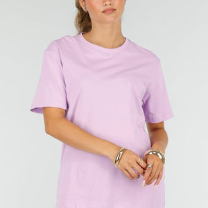 NEW220726 Lila Basic T-Shirt