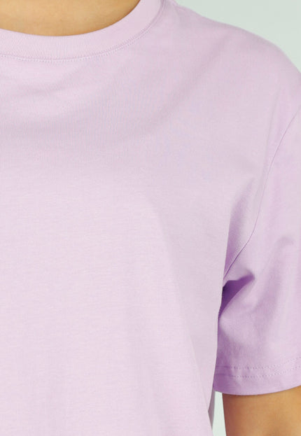 NEW220726 Lila Basic T-Shirt