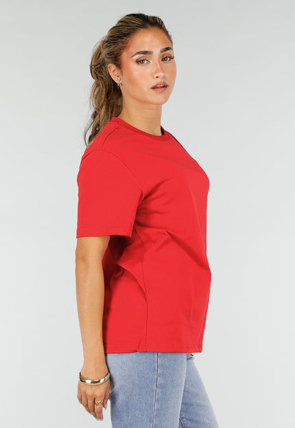 NEW220726 Rood Basic T-Shirt