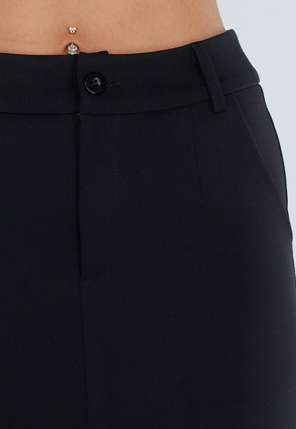 NEW220726 Zwarte Super Stretch Skort