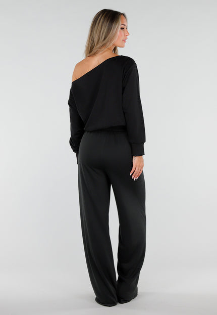 NEW220726 Zwarte Tall Jogger Set