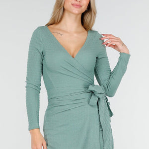 NEW221025 Groene Wikkel Top