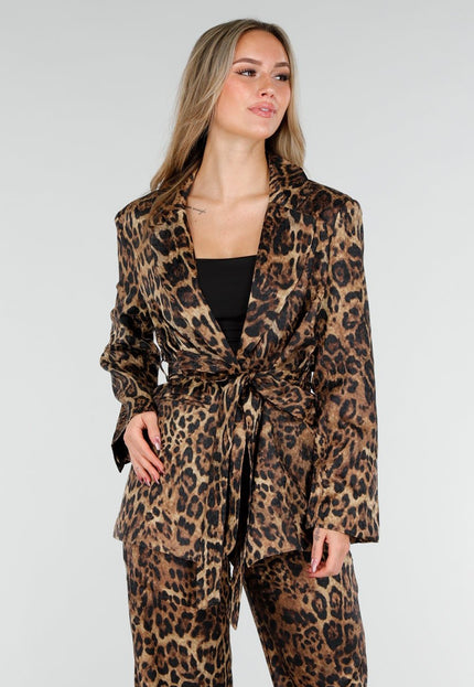 NEW221025 Luipaardprint Two Piece Set