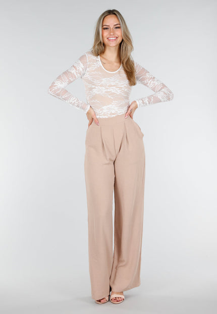 NEW221025 Witte Kant Bodysuit