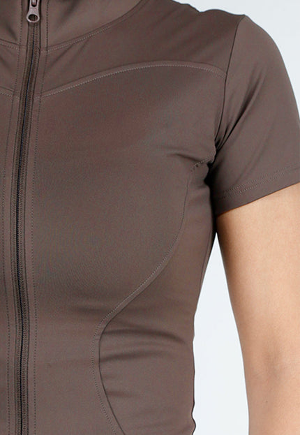 NEW230425 Bruine Sportset met Cargo Details