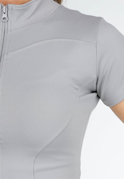 NEW230425 Grijze Sportset met Sculpting Short