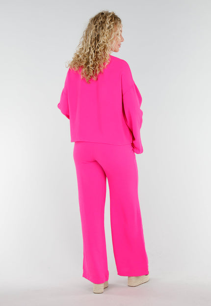 NEW230725 Felroze Set met Strik en Stretch