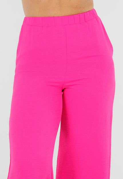 NEW230725 Felroze Set met Strik en Stretch