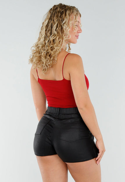 NEW230725 Rode Top met Spaghettibandjes