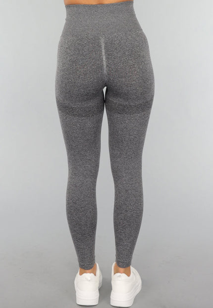 NEW2310 Grijze Squat Proof Fitness Legging