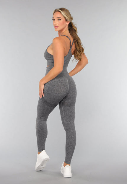 NEW2310 Grijze Squat Proof Fitness Legging