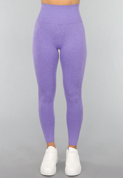 NEW2310 Paarse Squat Proof Sportlegging