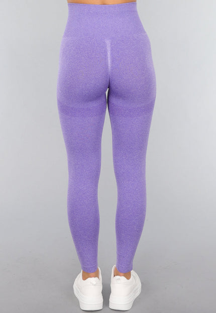 NEW2310 Paarse Squat Proof Sportlegging