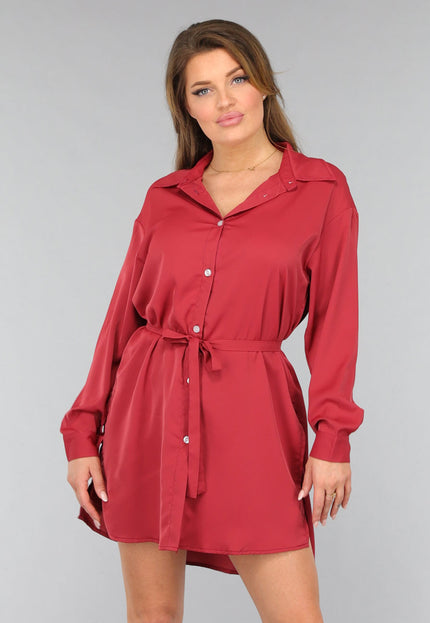 OP=OP.47.NL Roestbruine Lange Blouse met Broekje